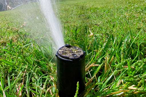 rainbird head not rotating
