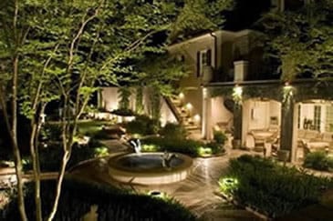Andys Sprinkler Drainage Systems also installs and repairs in Dalworthington Gardens Texas outdoor LED low voltage landscape lighting to provide security