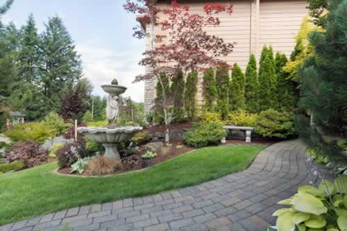 different parts of lawn need different amounts of water